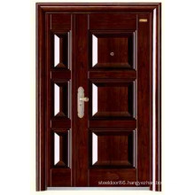 Stainless Steel Security Door KKD-317B For One and Half Design From Yongkang Door Factory